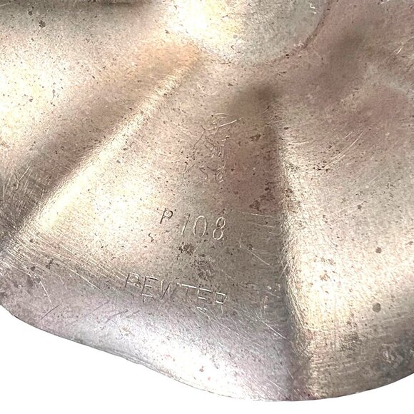 Vtg KSO Kayserzinn Pewter Art Nouveau Jugendstil Vase Women Figures P108 8.5 in - Picture 7 of 15